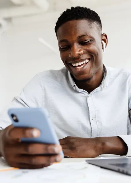 GreenPath customer using mobile support services